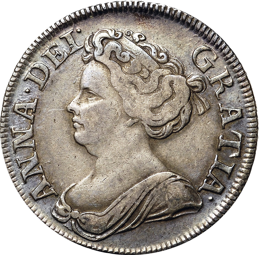 EF-40 - Shilling - 1702 to 1714 - Anne
