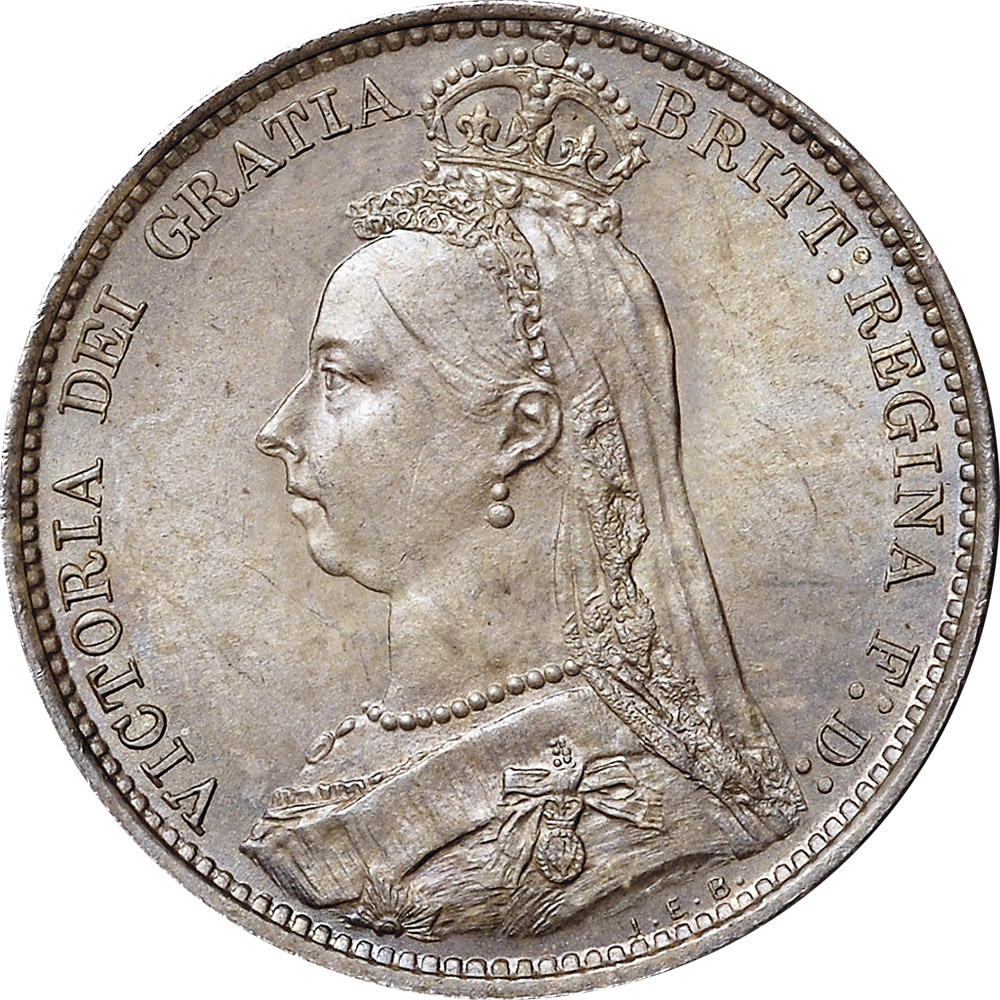 MS-60 - 6 pence 1838 to 1887 - Victoria - Jubilee Head