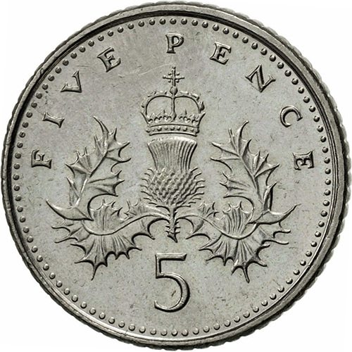 5 Pence 2008 - Royal Arms - British Coins