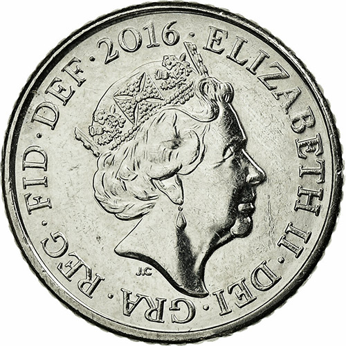 5 Pence 2016 - 5th Head - British Coins