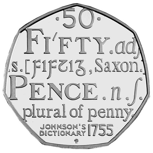 50 Pence 2005 - Dictionary - British Coins