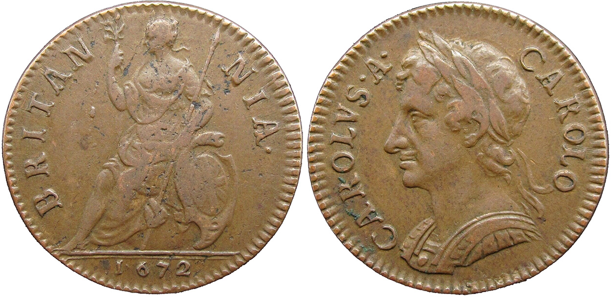 Farthing 1674 - United Kingdom coin