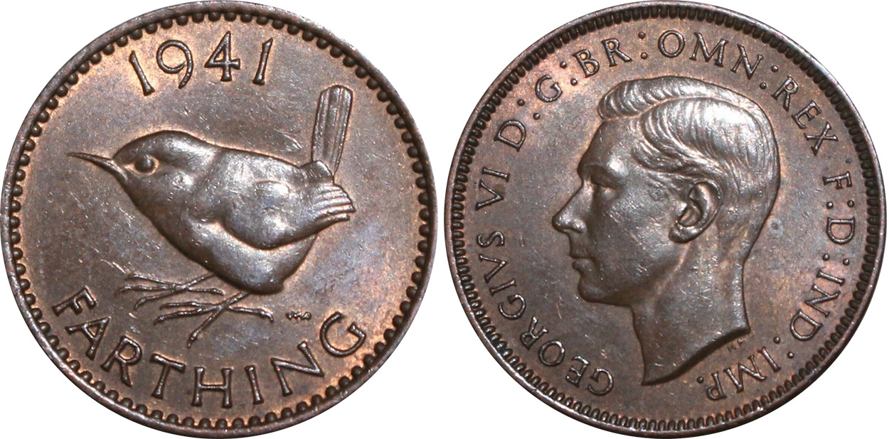 Farthing 1942 - United Kingdom coin