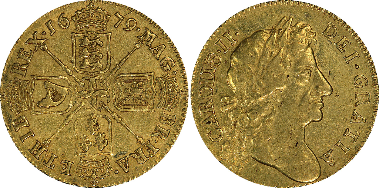 Guinea 1669 - United Kingdom coin
