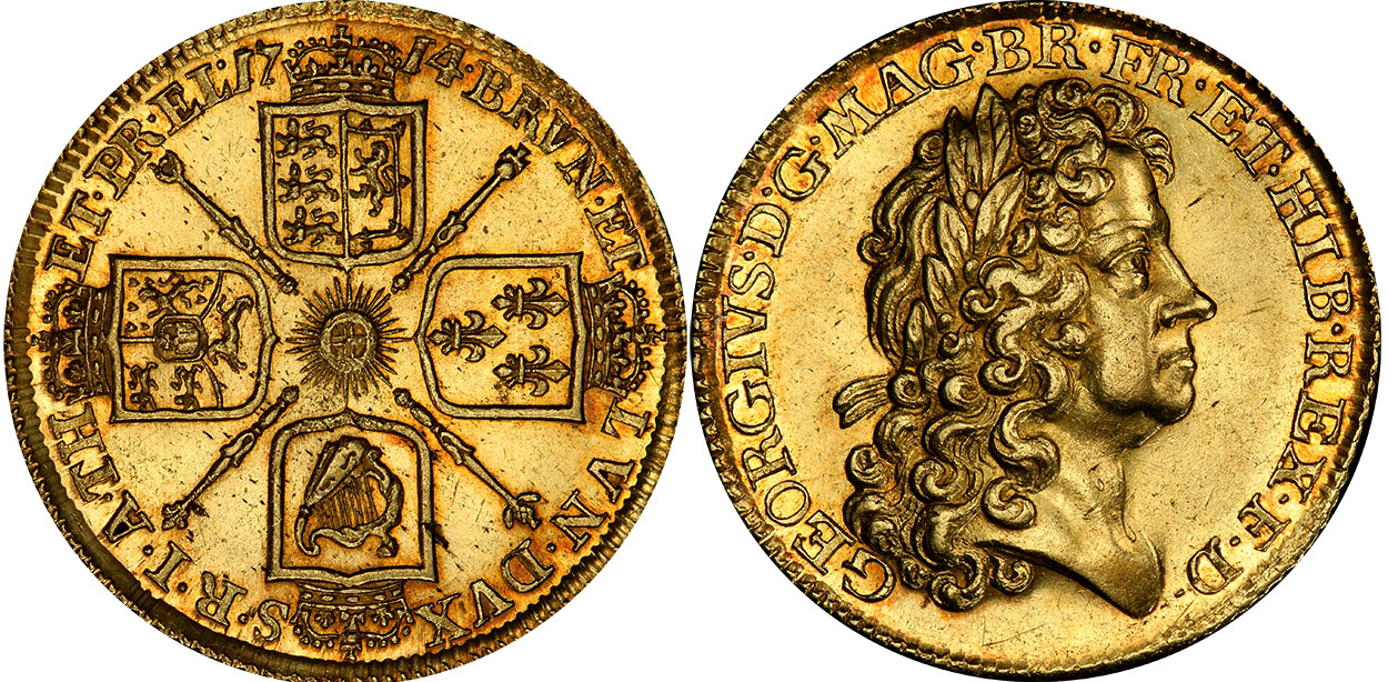 Guinea 1714 - United Kingdom coin