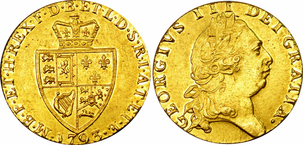 Guinea 1790 - United Kingdom coin