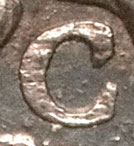 Half Crown 1697 - Chester - British coins
