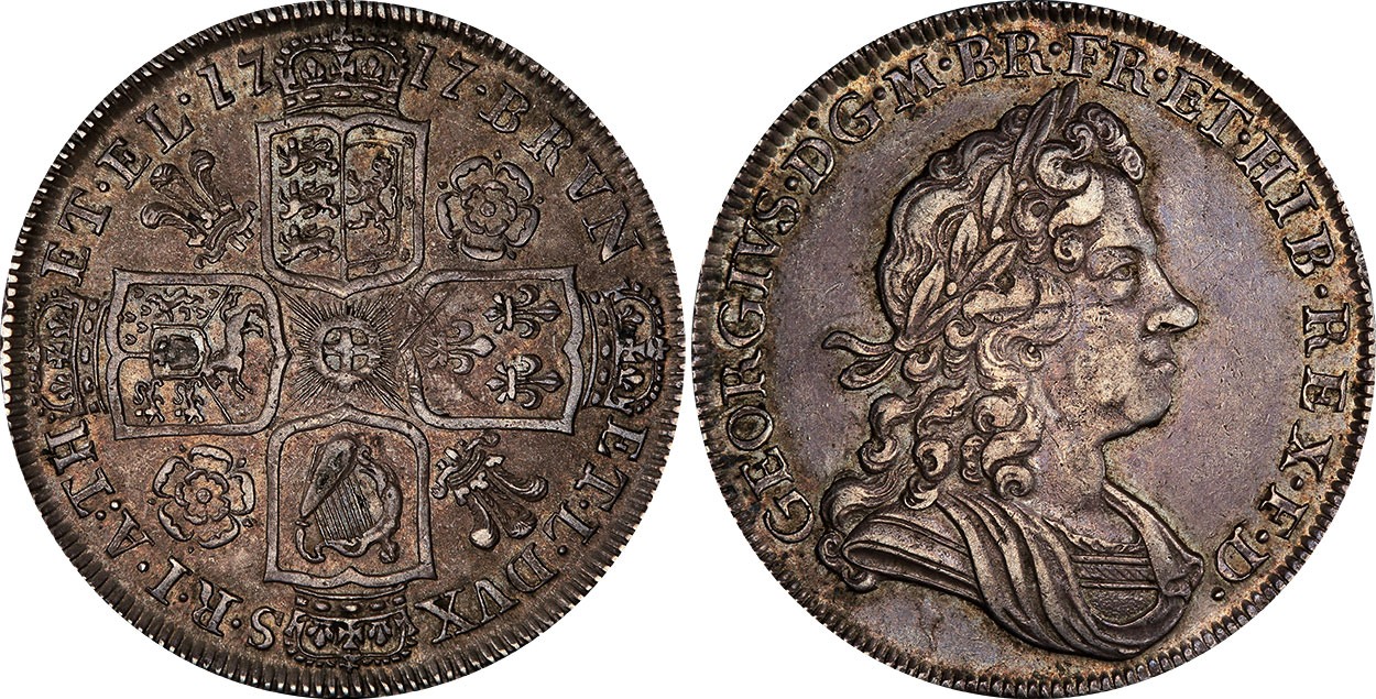 Half Crown 1723 - United Kingdom coin