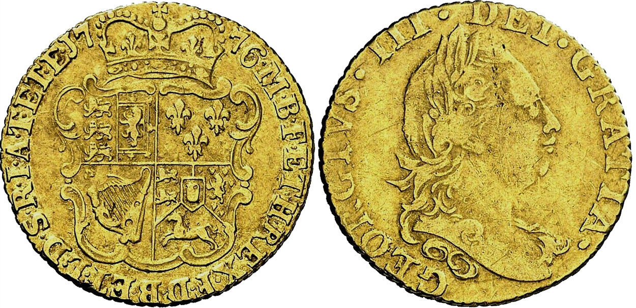 Half Guinea 1776 - United Kingdom coin