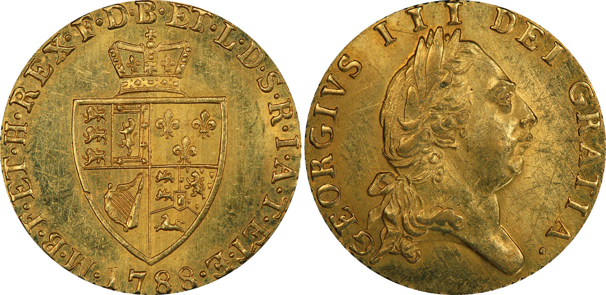 Half Guinea 1788 - United Kingdom coin