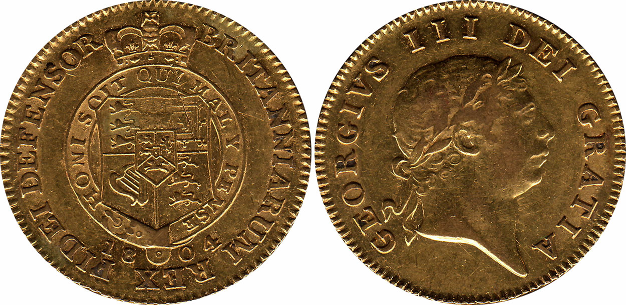 Half Guinea 1804 - United Kingdom coin
