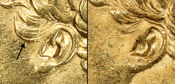 Half Sovereign - Extra Tuft - British Coins