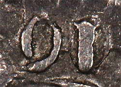 British Penny 1691 - 1 over 0