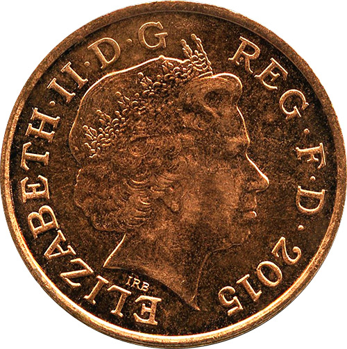 Penny 2015 - 4th Head - British Coins
