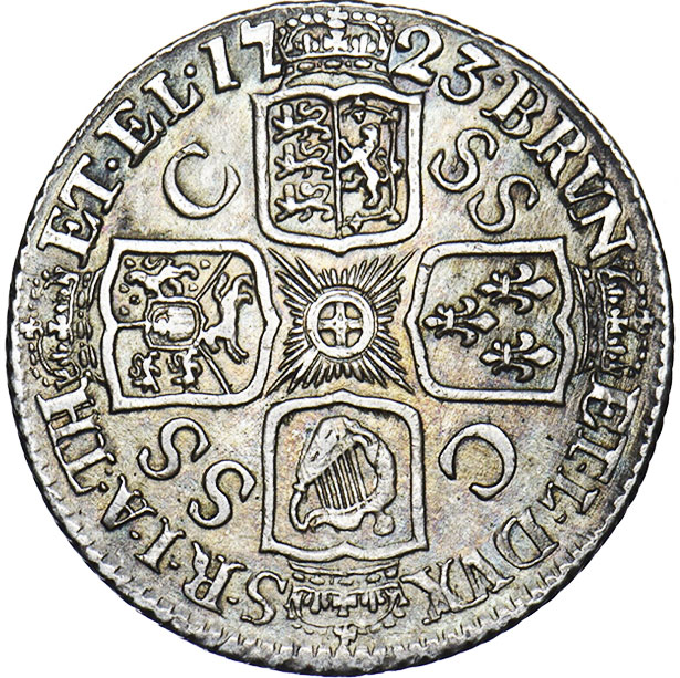 Shilling 1723 - SCC - British Gold coin