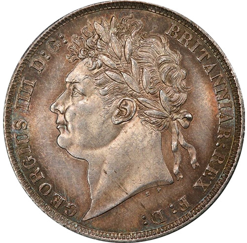 1825 Shilling - Laureate Head - British Coins - United Kingdom