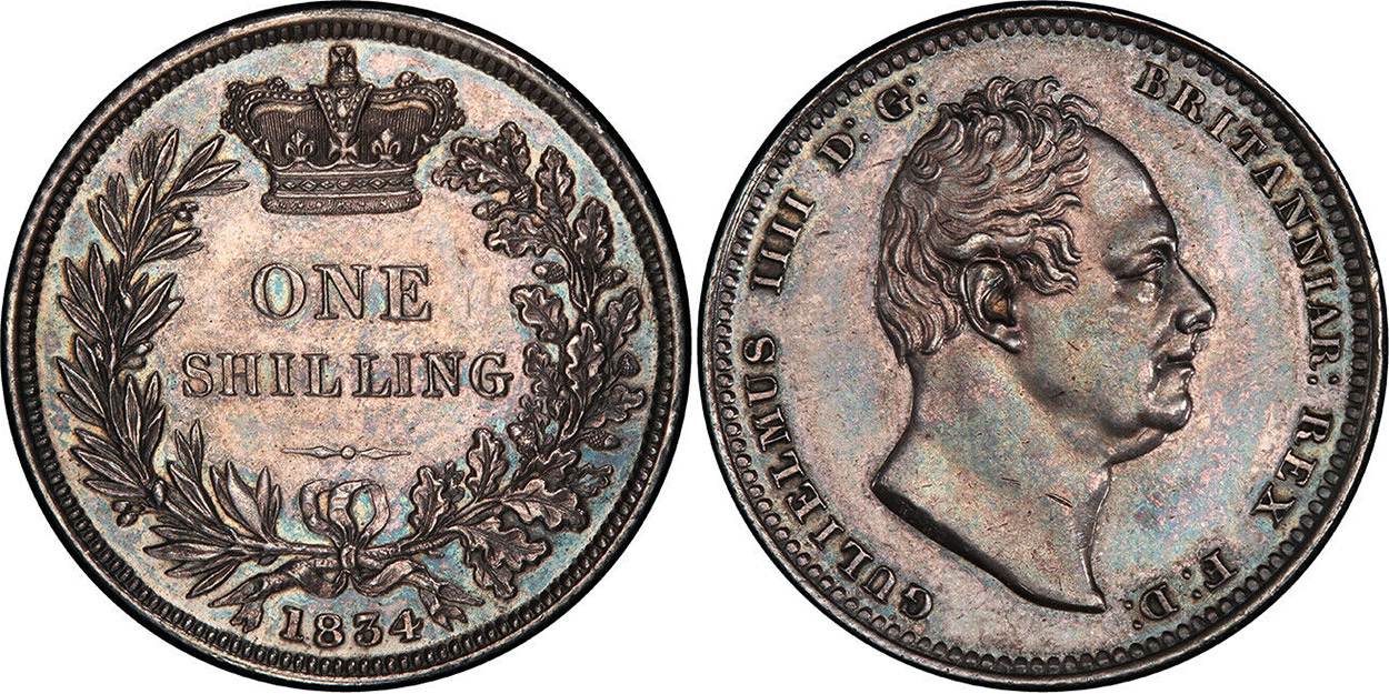 Shilling 1837 - United Kingdom coin