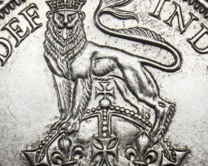 1927 - Lion standing crown - British Coins - United Kingdom