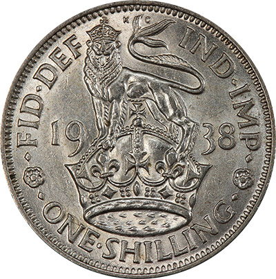 Shilling - English Reverse - British Coins - United Kingdom