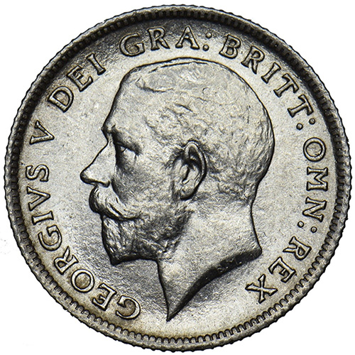 Sixpence 1926 - Original Bust - British Coins - United Kingdom and Great Britain