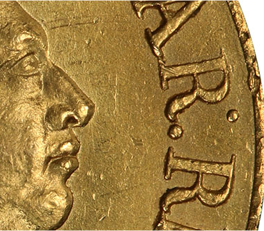 Sovereign 1818 - Ascending Colon - British Gold coin