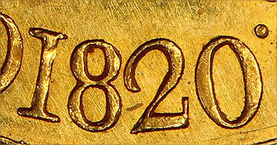 Sovereign 1820 - Roman I - British Gold Coin